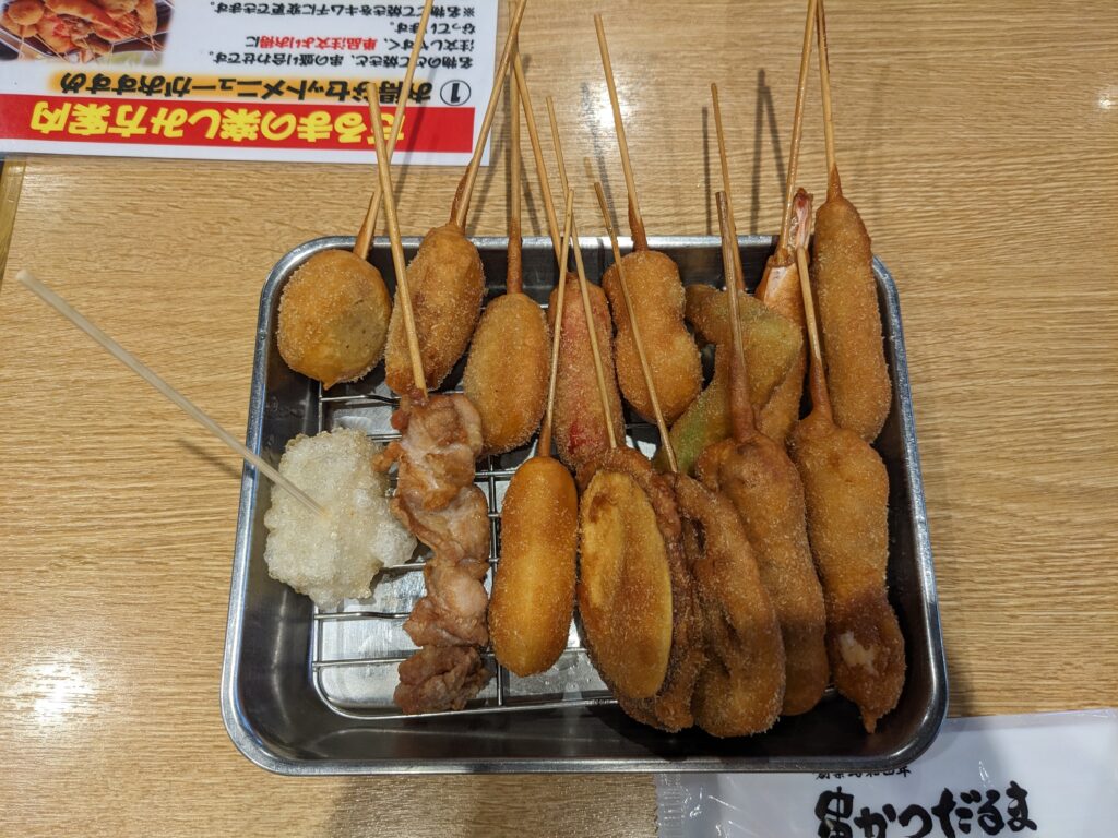 串カツだるま