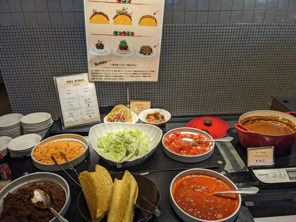 ロワジールホテル那覇の朝食「フォンテーヌ」