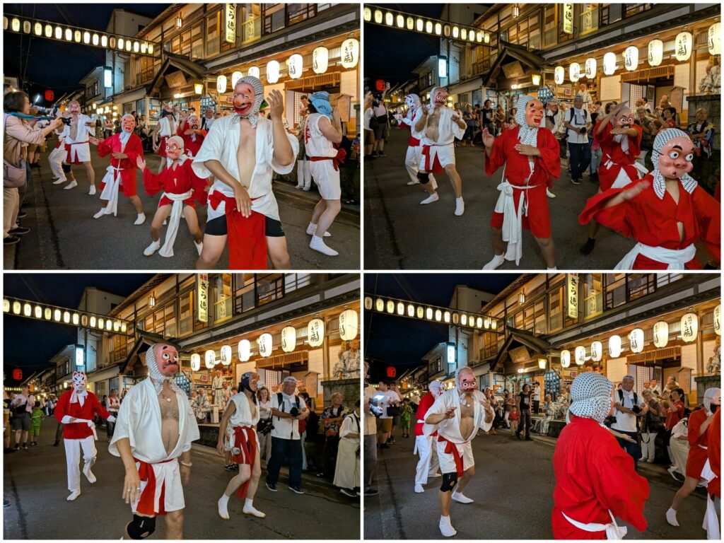 天川村　行者まつり　ひょっとこ踊り