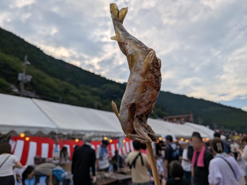 川上村　かみせ祭グルメ
